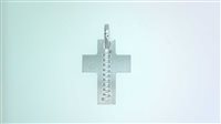Pendentif Zancan in Or blanc CROCE -CUCITA- - CROCE -CUCITA-